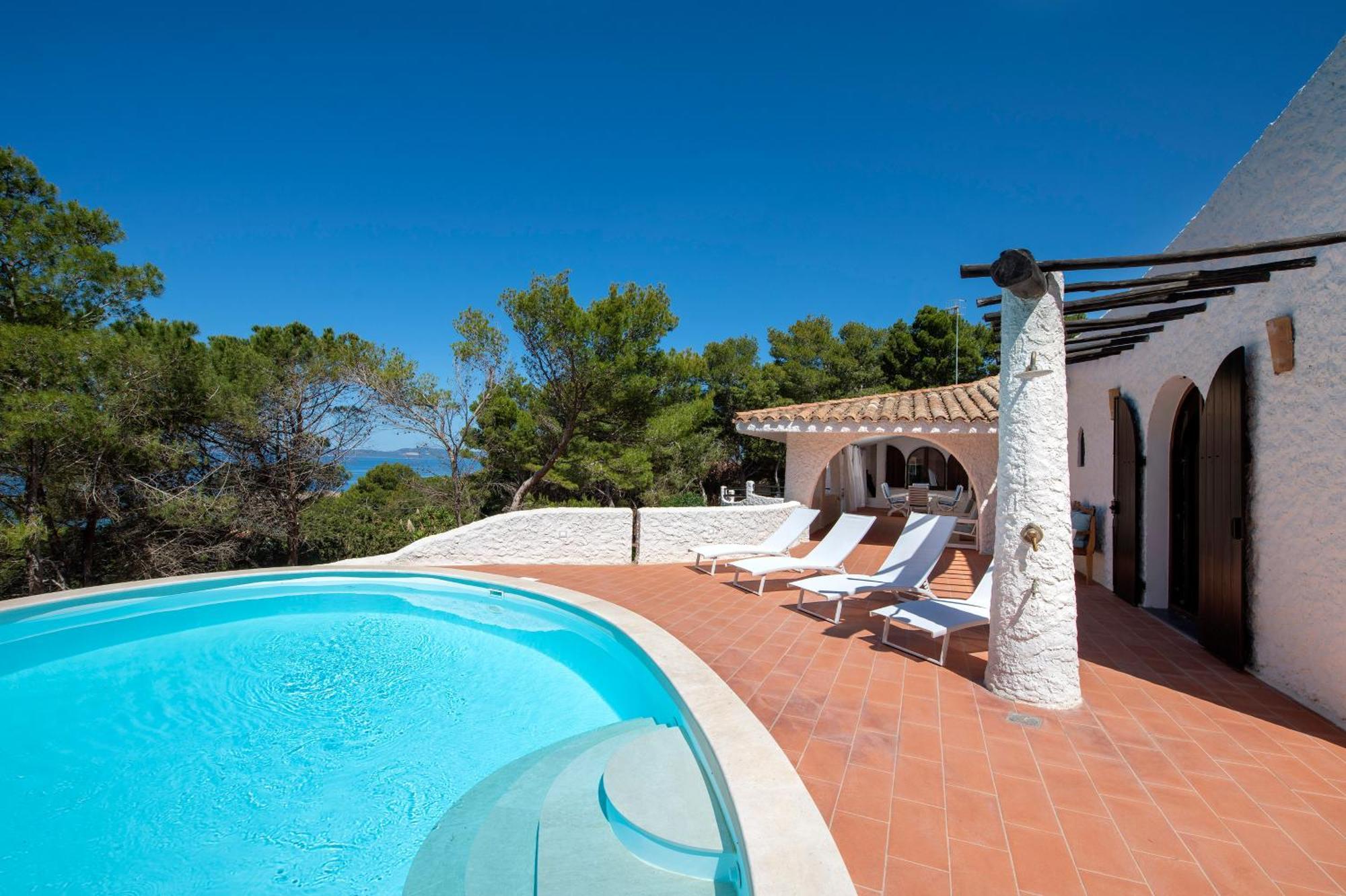 Villa Eliana Sul Mare ปอร์โตปีโน ภายนอก รูปภาพ